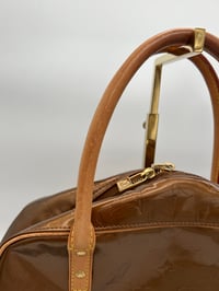 Image 15 of Louis Vuitton Tompkins Brown Patent Leather Bag