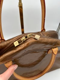 Image 12 of Louis Vuitton Tompkins Brown Patent Leather Bag