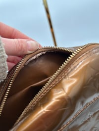 Image 21 of Louis Vuitton Tompkins Brown Patent Leather Bag
