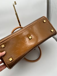 Image 18 of Louis Vuitton Tompkins Brown Patent Leather Bag