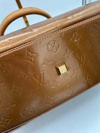 Image 19 of Louis Vuitton Tompkins Brown Patent Leather Bag