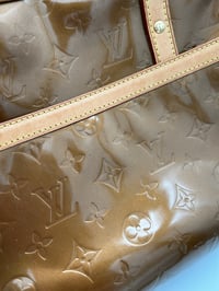Image 8 of Louis Vuitton Tompkins Brown Patent Leather Bag