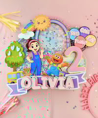 Image 1 of Ms. Rachel Cake Topper