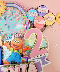 Image 2 of Ms. Rachel Cake Topper