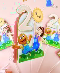 Image 2 of Ms. Rachel Cupcake Toppers