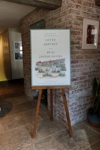 Image 3 of The Gallivant Watercolour Painting – Digital Download Wedding Venue Illustration