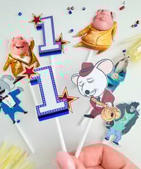 Image 2 of Sing Cupcake Toppers
