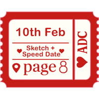 Sketch + Speed Date - Page8 Hotel - Male x Female 10th Feb