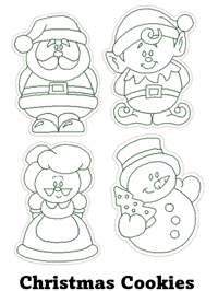 Image 7 of Christmas Coloring Dolls 