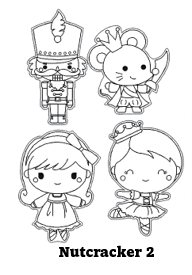 Image 9 of Christmas Coloring Dolls 