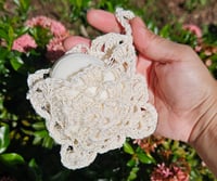 Image 1 of Mexican Ixtle Soap Saver Pouch / Jabonera de ixtle 