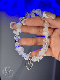 Crystal Heart Bracelet