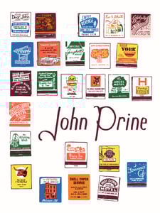 Image of John Prine Matchbooks