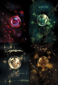 Image 4 of Zodiac Postcards ˚𖥔‧🪐 ⋆⁺₊★彡