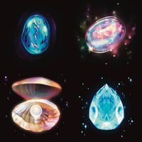 Image 4 of Birthstone Sticker Sheet ˚𐙚. ݁‧💎 ☾⋆⁺₊✧