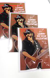 Image 2 of Lemmy Kilmister Valentines Day Card