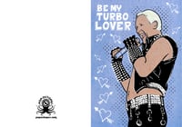 Image 2 of Rob Halford, Judas Priest Valentines Day Card