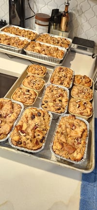 Image 1 of Southern Bread Pudding with Whiskey Sauce - Digital Recipe 
