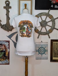 Image 2 of White Pirate's Life Woman's T-Shirt - Medium