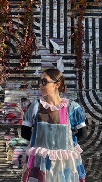 Image 2 of Patchwork Sheer Dress for Aimee