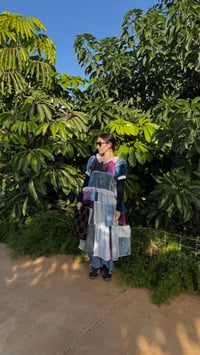 Image 3 of Patchwork Sheer Dress for Aimee