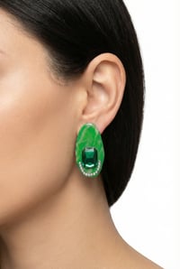 Image 5 of Green Silver Sparkle Tongue 💚👅🩶