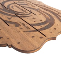 Image 3 of Universal Reflections Board - 5 Card Spread | Wooden Tarot & Oracle Card Holder