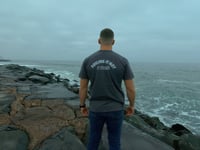 Image 1 of FOILING IS NOT A CRIME POCKET TEE