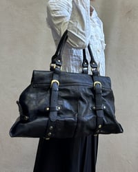 Image 2 of LEATHER BUCKLE BAG NO. 3