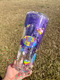 Image 1 of 40oz 90s Lava Snowglobe Cup