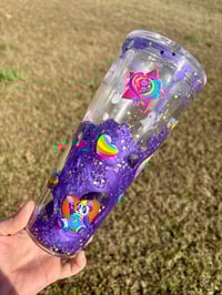 Image 2 of 40oz 90s Lava Snowglobe Cup