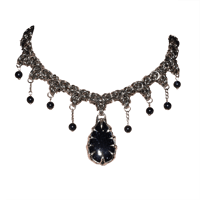 Image 1 of Blue Goldstone Byzantine Jester