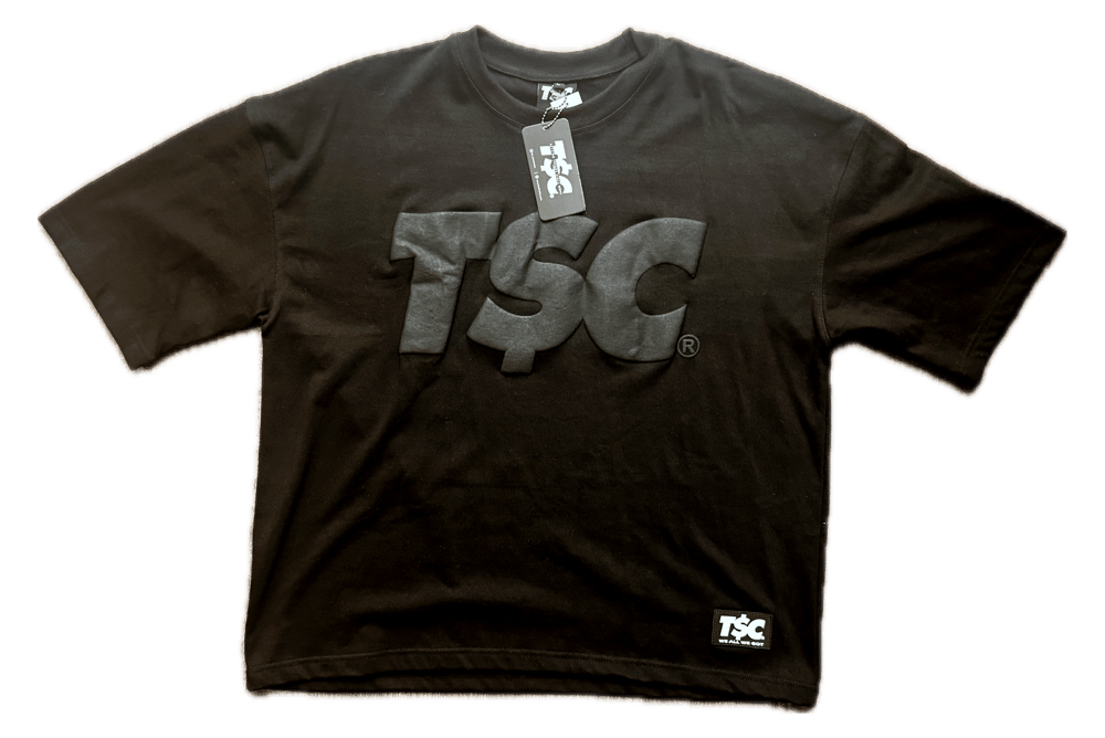 Image of T$C Fade to Black embossed logo
