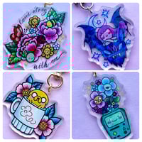 Image 1 of Adventure Time Acrylic keychains
