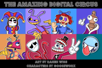 Image 2 of The Amazing Digital Circus - 8.5x11 & 6x4