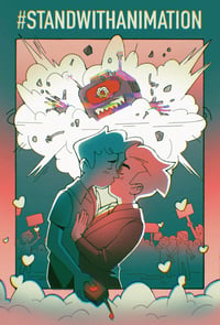 50% OFF Union Yaoi Mini-Print - AI Explosion Kiss