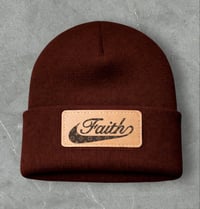 Image 1 of FAITH BEANIE/BROWN 