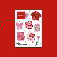 Lover Girl Sticker Sheet