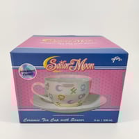 Image 1 of Sailor Moon x Just Funky Iridescent Tea Cup & Saucer Set
