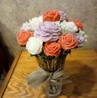 Image 1 of Wax Melt Flower Arrangement 