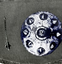 Image 3 of Medieval Cropped Denim Button Down- XL 1