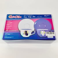 Image 3 of Sailor Moon x Just Funky Luna & Artemis Tea Cup & Saucer Set