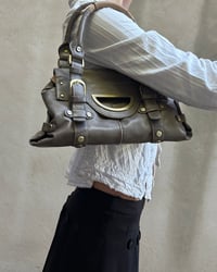 Image 1 of GREIGE LEATHER BAG