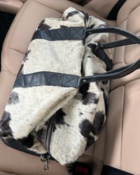 Image 6 of COWHIDE TRAVEL BAG