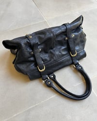 Image 3 of LEATHER BUCKLE BAG NO. 3