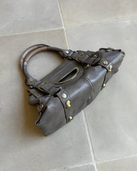 Image 4 of GREIGE LEATHER BAG