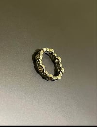 Image 2 of Classic Sterling Silver CZ Eternity Band