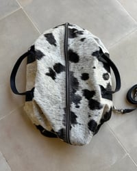 Image 1 of COWHIDE TRAVEL BAG