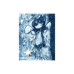 sooo scaryy riso print