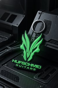 Image 1 of Limited Edition Luminous PVC Keyring Duo